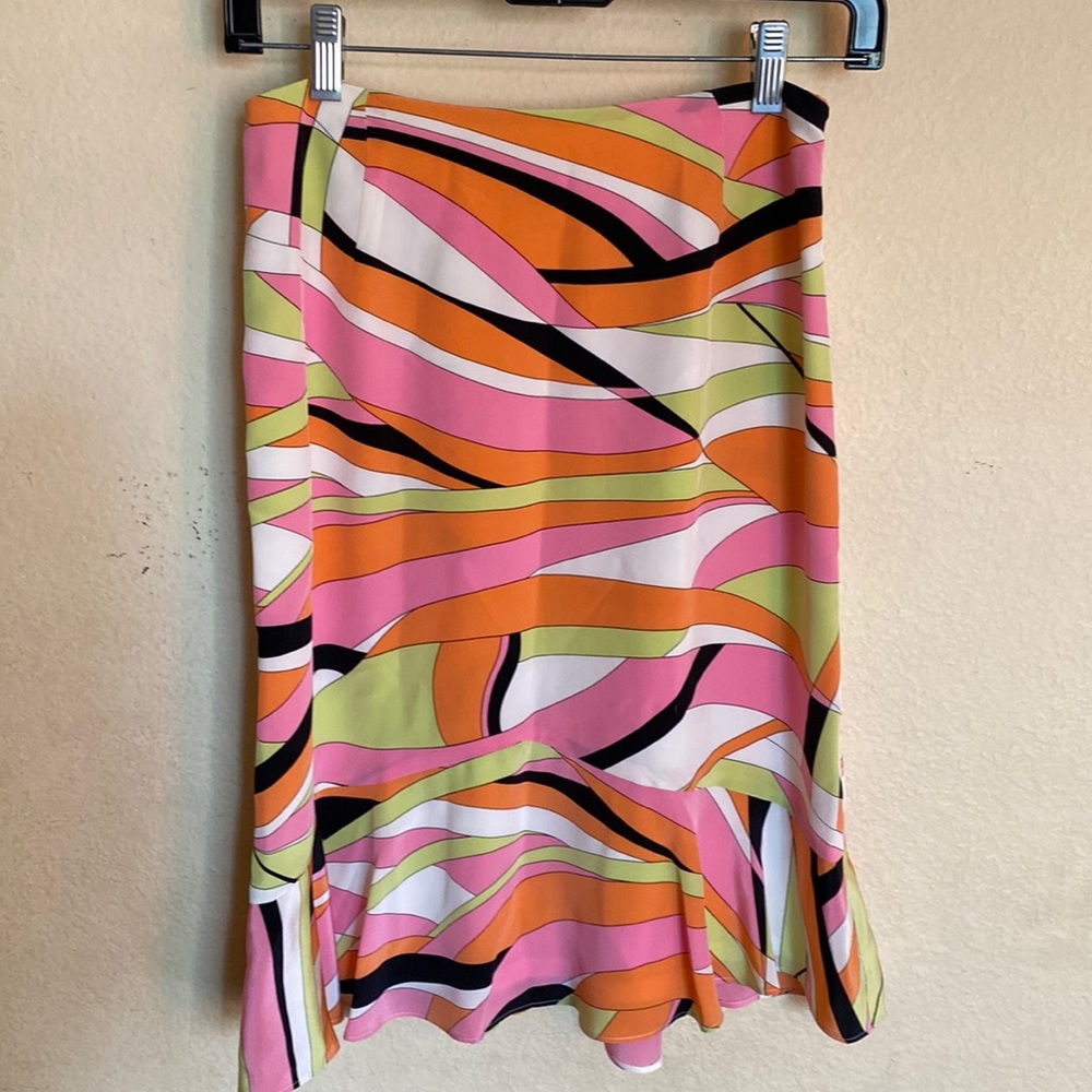 Talbots Petites Silk Skirt
